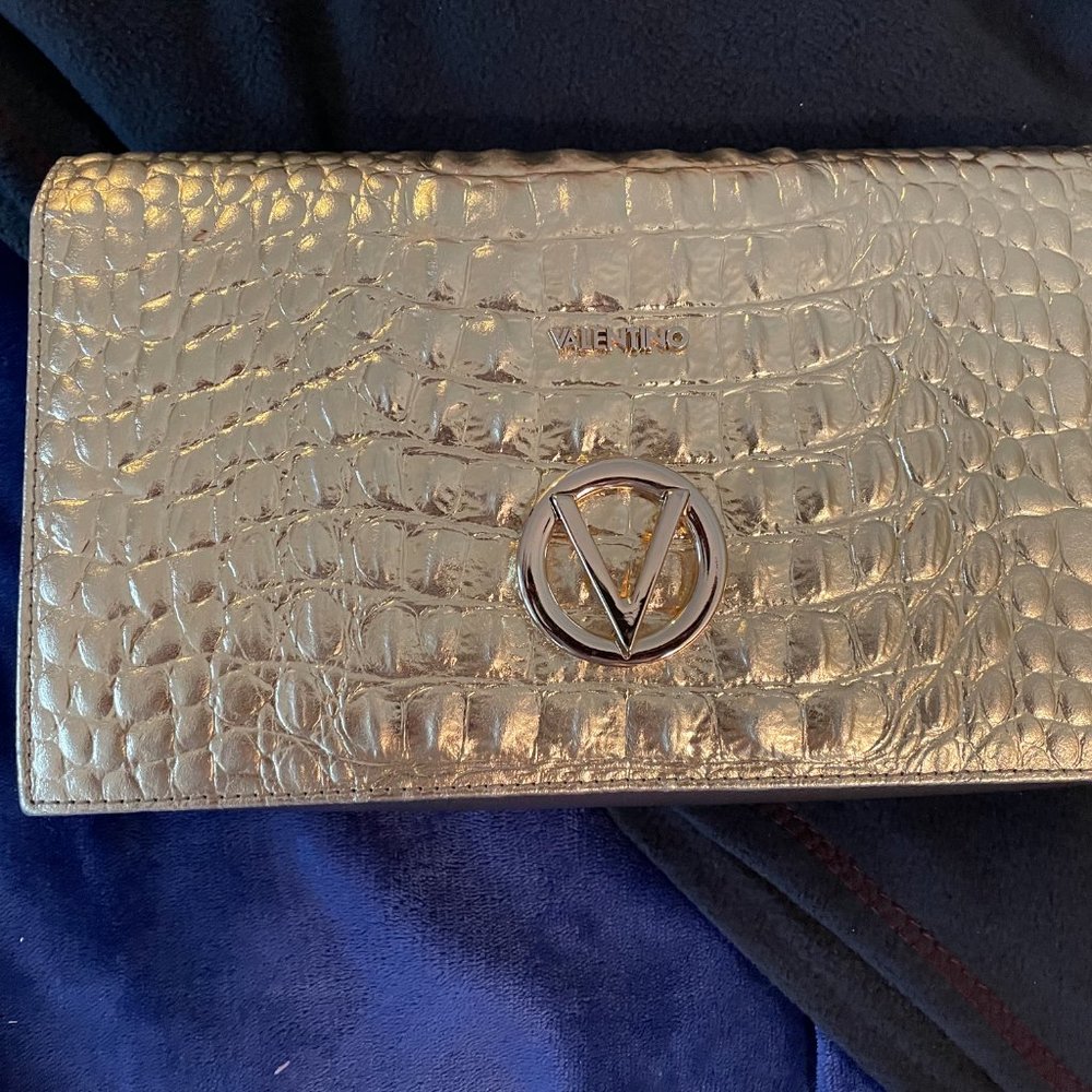 Gold Valentino Bag